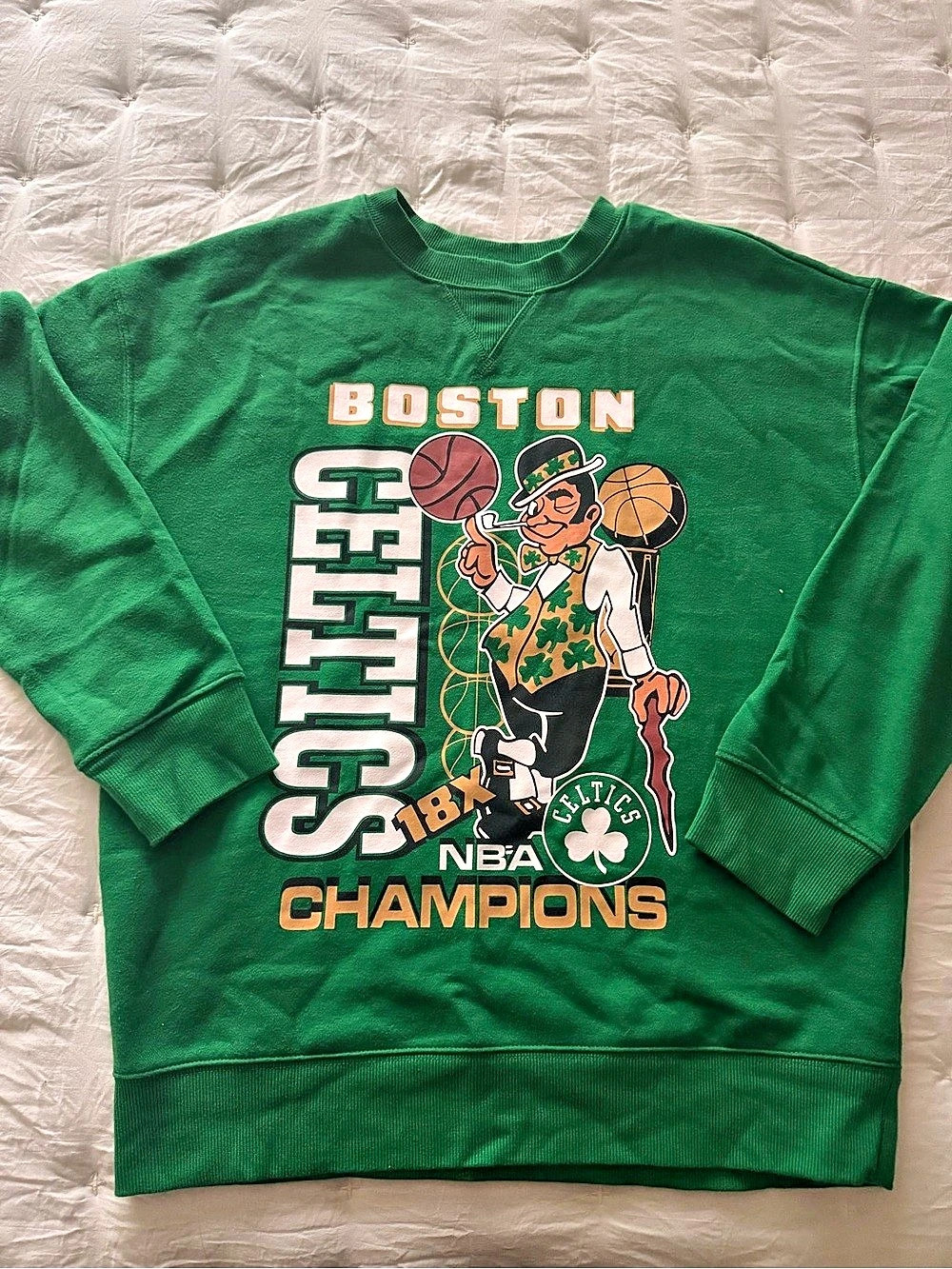 Boston Celtics NBA Champions sweatshirt